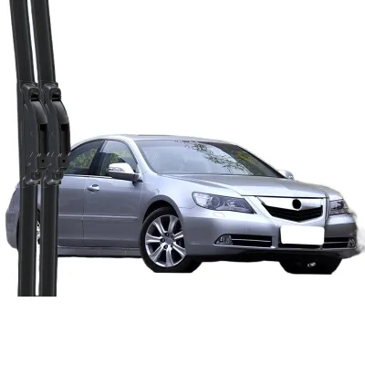 Frameless Windshield Wiper Blades for Acura RL Natural Rubber Silent Performance Front Window Dual Pack Frameless Windshield Wiper Blades for Acura RL Natural Rubber Silent Performance Front Window Dual Pack