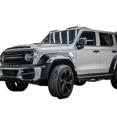 Full Shadow Tank Body Kit Upgrade for Tank 300, Front and Rear Bumper, Grille, Hood, Spoiler, Exhaust, and Wheel Hubs Set Full Shadow Tank Body Kit Upgrade for Tank 300, Front and Rear Bumper, Grille, Hood, Spoiler, Exhaust, and Wheel Hubs Set