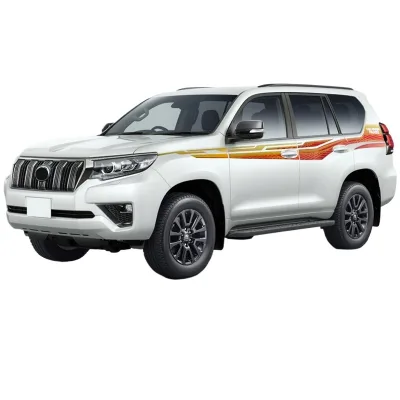 Suitable for 10-20 types of Prado car body color strip Garland overbearing car body color strip modification stickers Garland decorative stickers Suitable for 10-20 types of Prado car body color strip Garland overbearing car body color strip modification stickers Garland decorative stickers