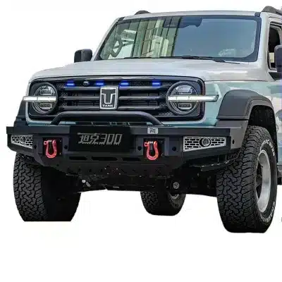 Tank 300 Falcon Front Bumper and Rear Bumper Kit Modification, Hood Side Pedal Linkage, Spare Tire Rack, Front Competition Bar Modification Tank 300 Falcon Front Bumper and Rear Bumper Kit Modification, Hood Side Pedal Linkage, Spare Tire Rack, Front Competition Bar Modification