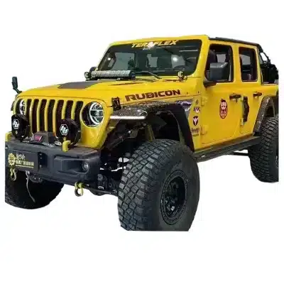 Forged Carbon Fiber Fender Flares for Jeep Wrangler JL & Gladiator JT Exterior Modification Forged Carbon Fiber Fender Flares for Jeep Wrangler JL & Gladiator JT Exterior Modification