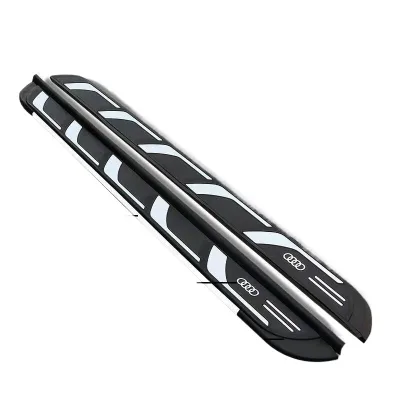 Aluminum Running Boards Side Steps Set Compatible with Audi Q3 Q5 Q7 Q8 Models Aluminum Running Boards Side Steps Set Compatible with Audi Q3 Q5 Q7 Q8 Models