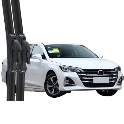 Professional Frameless Windshield Wiper Blades, Multi-Function Noiseless Rubber Rear and Front Kit for GAC Trumpchi GA6 Professional Frameless Windshield Wiper Blades, Multi-Function Noiseless Rubber Rear and Front Kit for GAC Trumpchi GA6