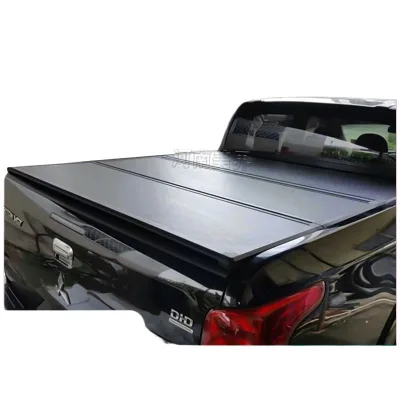 Tri-Fold Hard Tonneau Cover Aluminum Alloy Truck Bed Lid Compatible with Mitsubishi Triton L200 and Volkswagen Amarok Pickup Tri-Fold Hard Tonneau Cover Aluminum Alloy Truck Bed Lid Compatible with Mitsubishi Triton L200 and Volkswagen Amarok Pickup