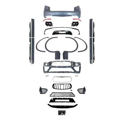 Trofeo Style Front and Rear Bumper Body Kit for Maserati Levante