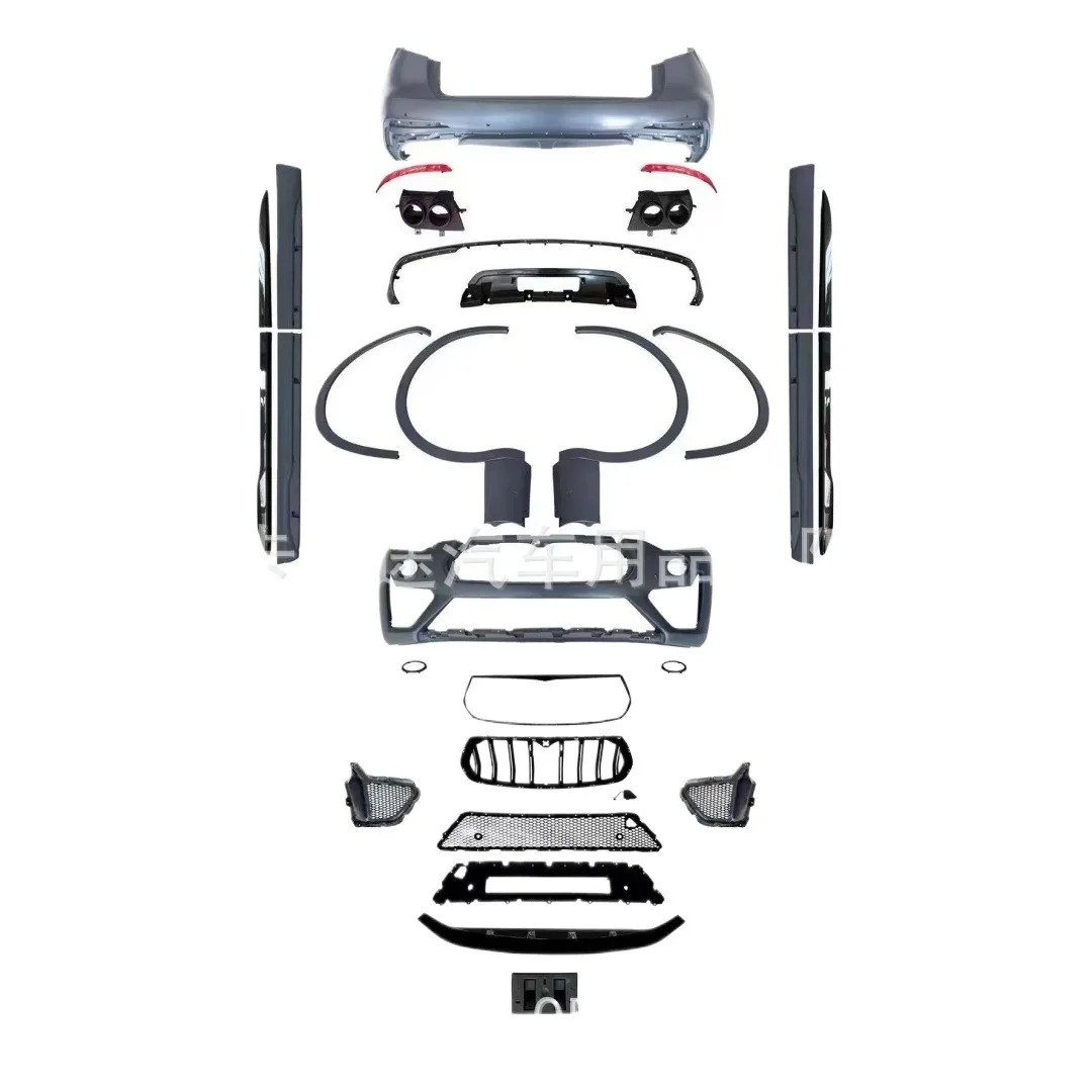 Trofeo Style Front and Rear Bumper Body Kit for Maserati Levante