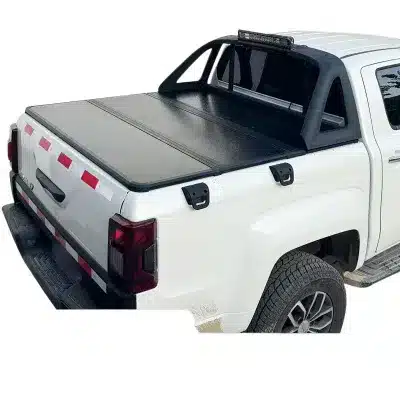 Aluminum Tri-Fold Tonneau Cover for Pickup Truck Bed Aluminum Tri-Fold Tonneau Cover for Pickup Truck Bed