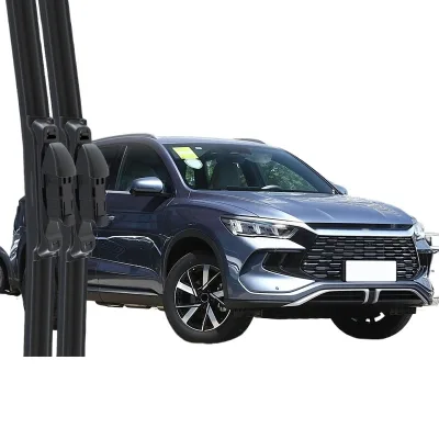 Universal Frameless Windshield Wiper Blades Soft Rubber Silent Strip for BYD Song Pro EV/DM/DMi Universal Frameless Windshield Wiper Blades Soft Rubber Silent Strip for BYD Song Pro EV/DM/DMi