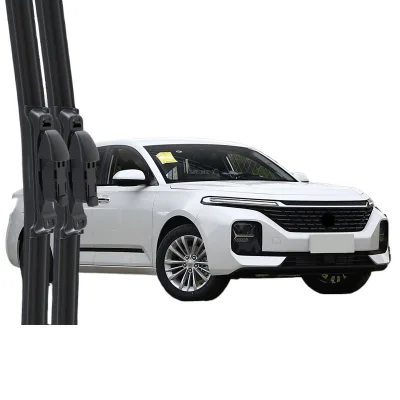 Multi-Functional Frameless All-Season Windshield Wiper Blades for Baojun RC-5/W J-Hook High-Elastic Rubber Strips Multi-Functional Frameless All-Season Windshield Wiper Blades for Baojun RC-5/W J-Hook High-Elastic Rubber Strips
