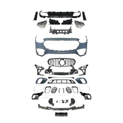 S63 Style Body Kit for Mercedes-Benz S-Class W223 Front and Rear Bumper Grille Assembly S63 Style Body Kit for Mercedes-Benz S-Class W223 Front and Rear Bumper Grille Assembly