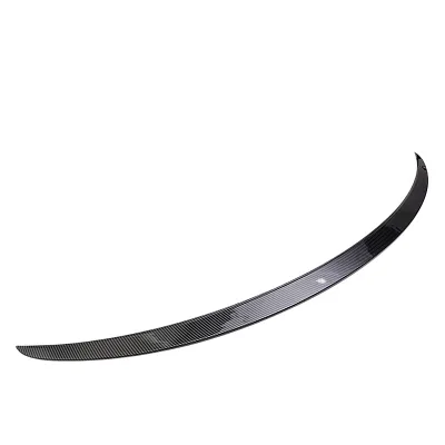 Carbon Fiber Rear Trunk Spoiler Wing for Tesla Model 3 and Model Y Exterior Aerodynamic Tail Spoiler Carbon Fiber Rear Trunk Spoiler Wing for Tesla Model 3 and Model Y Exterior Aerodynamic Tail Spoiler