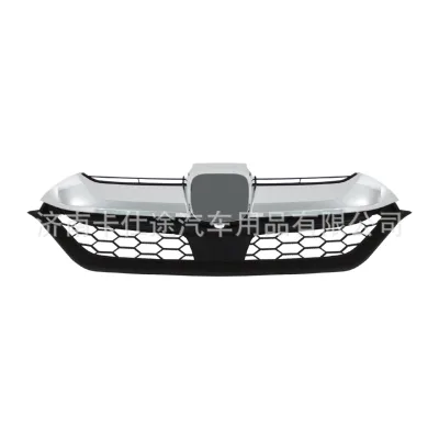 Front Bumper Grille Upper Mesh Chrome Trim for Honda CRV 2017-2019