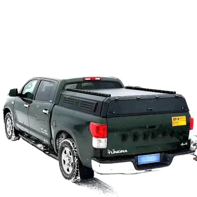 Truck Bed Tonneau Cover Retractable Hard Tri-Fold for Pickup Tundra Truck Bed Tonneau Cover Retractable Hard Tri-Fold for Pickup Tundra