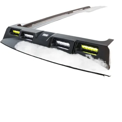 Second-Generation Haval H9 Roof Four-Spotlight Luggage Rack Spoiler Spotlight Off-Road Modification Folding Ladder Expansion Second-Generation Haval H9 Roof Four-Spotlight Luggage Rack Spoiler Spotlight Off-Road Modification Folding Ladder Expansion