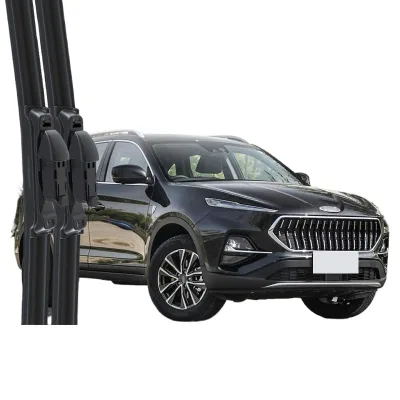 Boneless Silent Rubber Wiper Blades for JAC Jiayue X7 Premium Vision Car Windshield Wipers Replacement Boneless Silent Rubber Wiper Blades for JAC Jiayue X7 Premium Vision Car Windshield Wipers Replacement