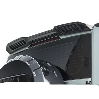 Rear Roof Spoiler Wing Off-Road Styling Extension for Haval Raptor Integrated 3-Section Tail Wing Aerodynamic Exterior Trim Rear Roof Spoiler Wing Off-Road Styling Extension for Haval Raptor Integrated 3-Section Tail Wing Aerodynamic Exterior Trim