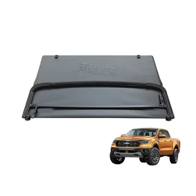 Soft Tri-Fold Tonneau Cover for Ford Ranger T6 T7 T8 T9 Pickup Truck Bed Protection Soft Tri-Fold Tonneau Cover for Ford Ranger T6 T7 T8 T9 Pickup Truck Bed Protection
