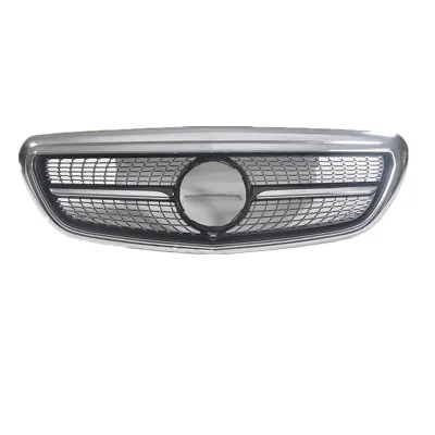 Diamond Style Front Bumper Grill for Mercedes-Benz E-Class W213 and C-Class W205 Sport Models Diamond Style Front Bumper Grill for Mercedes-Benz E-Class W213 and C-Class W205 Sport Models