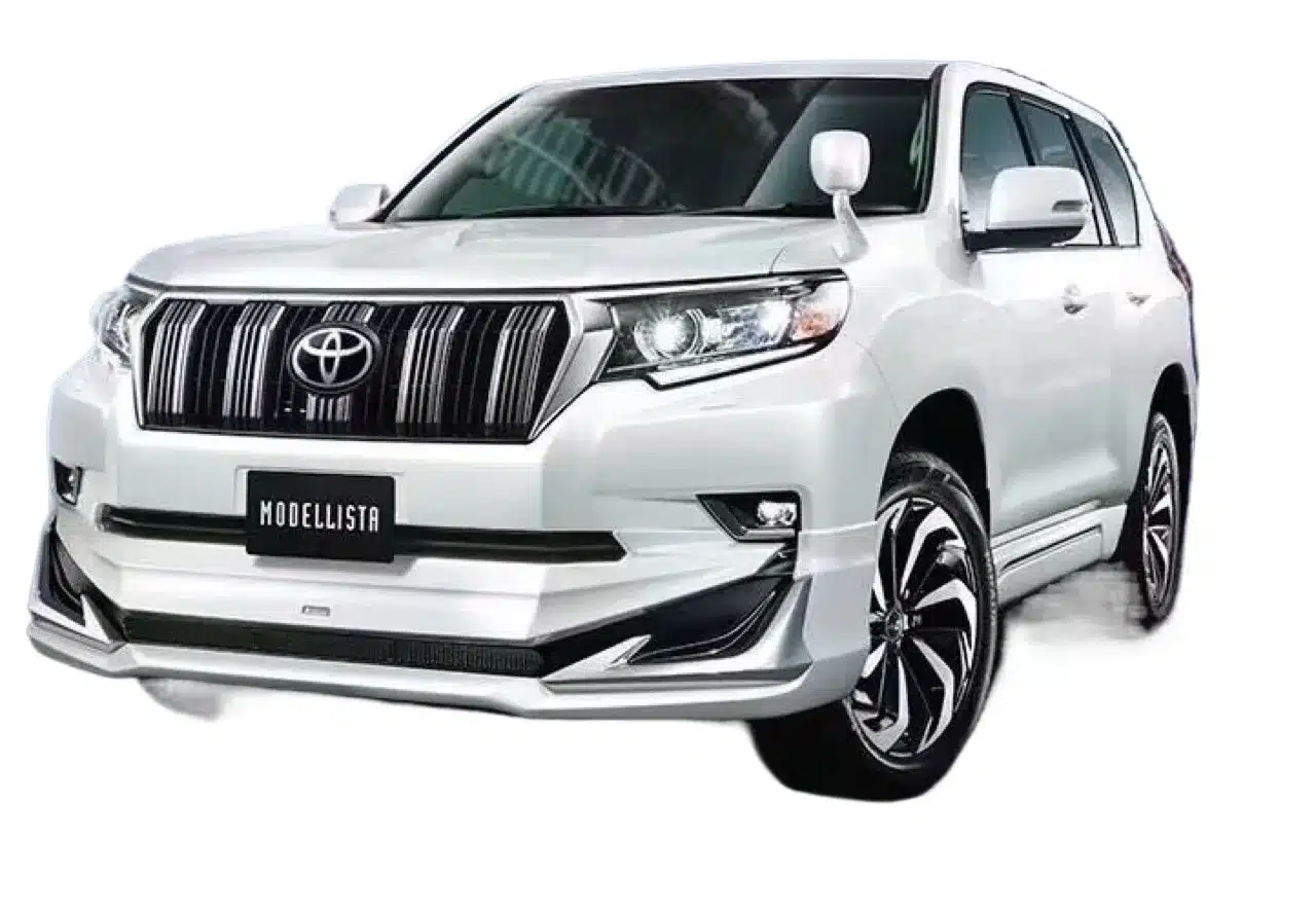 Front and Rear Bumper Lip Kit Mona Lisa Style Body Kit for Land Cruiser Prado