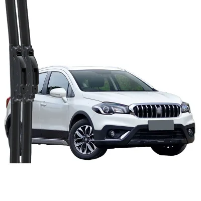 Universal Frameless Windshield Wiper Blades, Silent Rubber Strip Multi-Functional Car Wipers Compatible with Suzuki SX4 S-Cross Universal Frameless Windshield Wiper Blades, Silent Rubber Strip Multi-Functional Car Wipers Compatible with Suzuki SX4 S-Cross