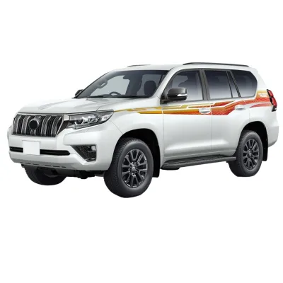 Exterior Body Side Stripe Graphics Sticker Vinyl Decal Set Compatible with Land Cruiser Prado 2010-2020 Exterior Body Side Stripe Graphics Sticker Vinyl Decal Set Compatible with Land Cruiser Prado 2010-2020