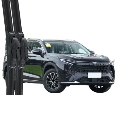 Windshield Wiper Blades Premium All-Season Frameless Silent Natural Rubber Refills for Kaiyi Kunlun EV/IHD Windshield Wiper Blades Premium All-Season Frameless Silent Natural Rubber Refills for Kaiyi Kunlun EV/IHD