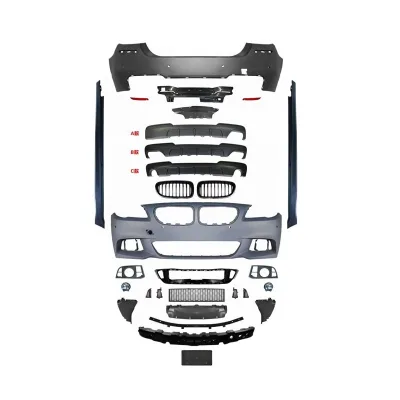 M5 Style M-Tech Body Kit Suite for BMW 5 Series F10 F18 Bumper Side Skirts Fender Hood