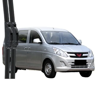 Multifunctional Frameless Windshield Wiper Blades Silent Rubber Refills for Wuling Rongguang V