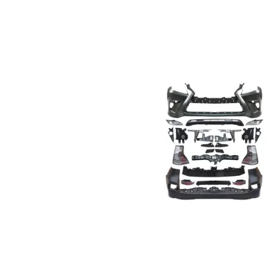 Full Body Kit Front Grille and Bumper Conversion Set for Lexus GX460 2010-2014 Models Upgraded to 2018 Style Full Body Kit Front Grille and Bumper Conversion Set for Lexus GX460 2010-2014 Models Upgraded to 2018 Style