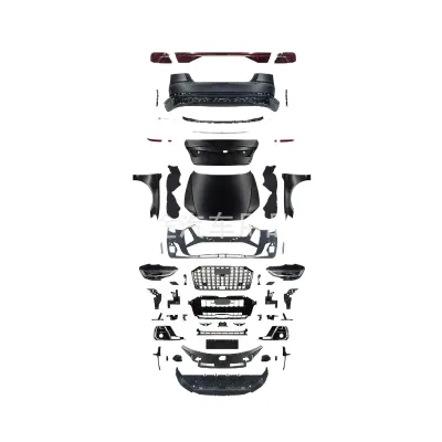 Full Body Kit Conversion for Audi A8 D4 2011-2017 Upgrade to D5 Horch Style Front and Rear Bumper Set Full Body Kit Conversion for Audi A8 D4 2011-2017 Upgrade to D5 Horch Style Front and Rear Bumper Set