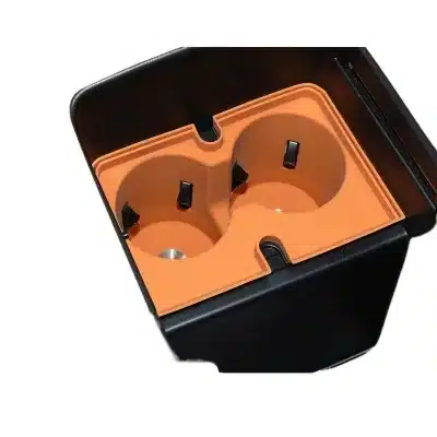 Center Console Cup Holder Mats Non-Slip Flexible Rubber Liners for Haval H9 Second Generation Interior Accessories Center Console Cup Holder Mats Non-Slip Flexible Rubber Liners for Haval H9 Second Generation Interior Accessories