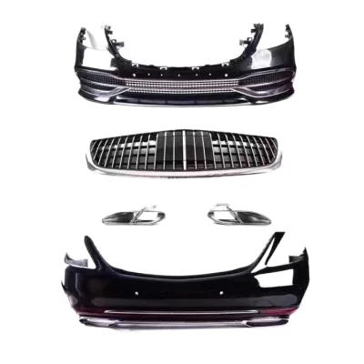 Full Body Kit Conversion for Benz S-Class W222 S63 S65 Maybach Style Front and Rear Bumpers Full Body Kit Conversion for Benz S-Class W222 S63 S65 Maybach Style Front and Rear Bumpers