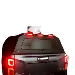 Universal Truck Bed Topper High Top Hard Shell with Braking Taillight for Pickup