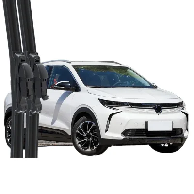 Front Windshield Wiper Blades Set for Buick Velite 7, Frameless Silent Natural Rubber Wipers Front Windshield Wiper Blades Set for Buick Velite 7, Frameless Silent Natural Rubber Wipers