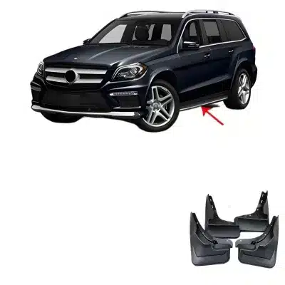 Soft Rubber Mud Flaps Splash Guards for 2012-2015 Mercedes-Benz ML-Class ML300 ML350 with Running Boards Soft Rubber Mud Flaps Splash Guards for 2012-2015 Mercedes-Benz ML-Class ML300 ML350 with Running Boards