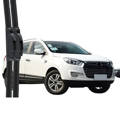 Frameless Windshield Wiper Blades for JAC Refine S5 Quiet Rubber Auto Front Window Wipers Frameless Windshield Wiper Blades for JAC Refine S5 Quiet Rubber Auto Front Window Wipers