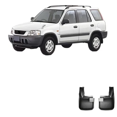 Front Mud Flaps Splash Guards for 1997-2001 Honda CR-V Soft Rubber Fender Flares Pair of 2