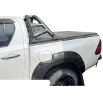 Aluminum Tri-Fold Tonneau Cover for Toyota Hilux Revo Vigo SR5 Pickup Truck Bed