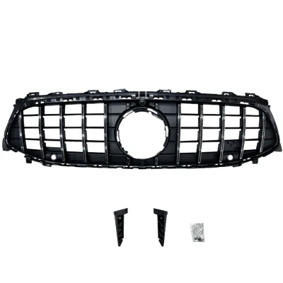 GT Style Front Grille Upper Mesh Radiator Guard for Mercedes-Benz CLA-Class W118 2024 Facelift GT Style Front Grille Upper Mesh Radiator Guard for Mercedes-Benz CLA-Class W118 2024 Facelift