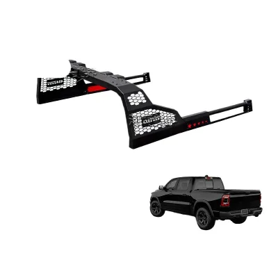 Heavy Duty Steel Roll Bar Chase Rack for Dodge Ram 1500 Pickup Truck Exterior Upgrade Heavy Duty Steel Roll Bar Chase Rack for Dodge Ram 1500 Pickup Truck Exterior Upgrade