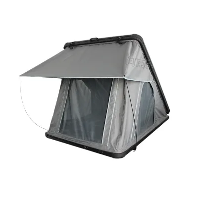 Aluminum Alloy Hard Shell Triangle Rooftop Tent for Nissan Navara, Toyota Hilux Revo, and Mitsubishi L200 Pickups Aluminum Alloy Hard Shell Triangle Rooftop Tent for Nissan Navara, Toyota Hilux Revo, and Mitsubishi L200 Pickups