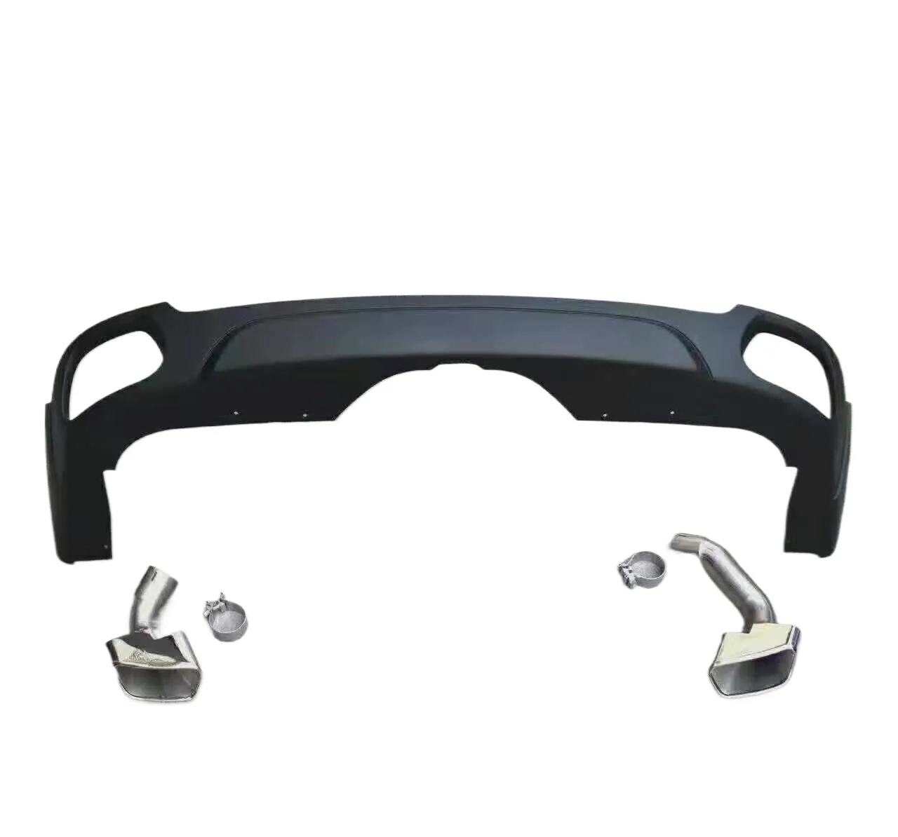 Stainless Steel Dual Square Exhaust Tip Muffler Pipe for BMW X5 F15 2014-2018