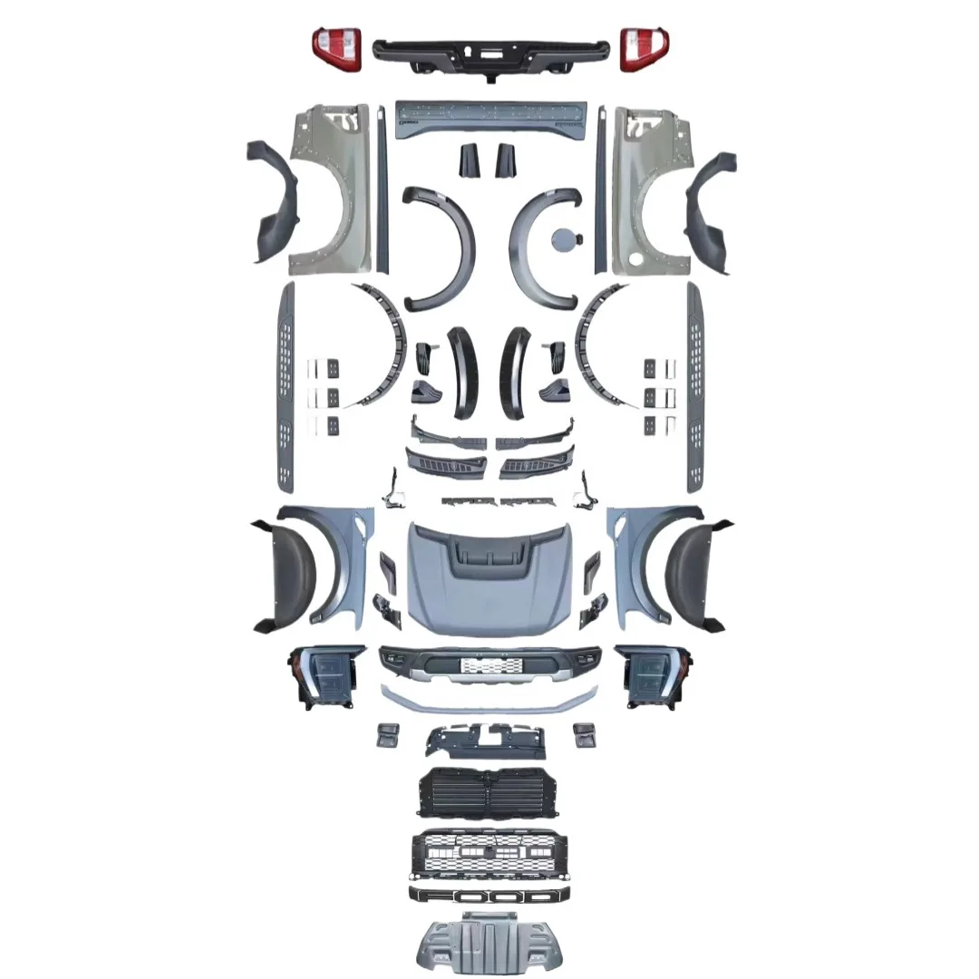 Body Kit Wide Body Raptor Style Upgrade Fit for Ford F-150 Replacement Parts