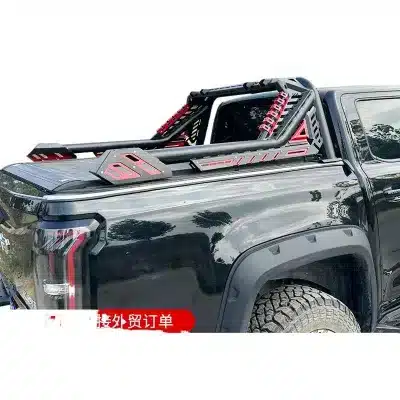 Red Edge Roll Bar Rack for Pickup Truck Bed, Compatible with Ranger T9/T6/T7