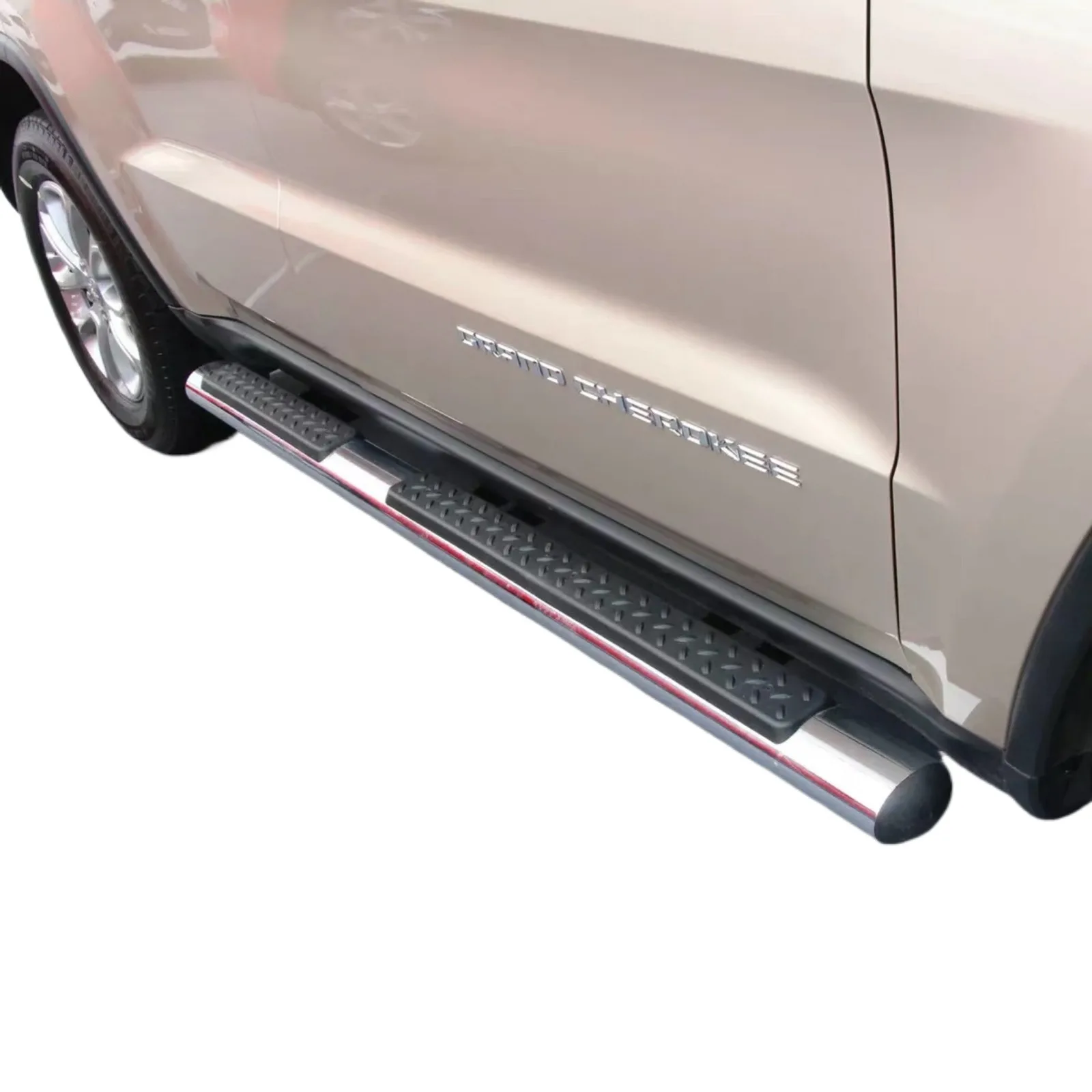 Aluminium Alloy Side Steps Running Boards Compatible with Jeep Grand Cherokee Nerf Bars Left and Right Pair