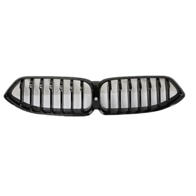 Front Kidney Grille Single Slat Gloss Black Mesh Grille for BMW 8 Series G14 Front Kidney Grille Single Slat Gloss Black Mesh Grille for BMW 8 Series G14