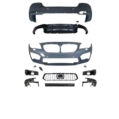 Front Bumper Conversion Body Kit for BMW 5 Series F10 F18 Upgraded to G30 Style M5 Look Front Bumper Conversion Body Kit for BMW 5 Series F10 F18 Upgraded to G30 Style M5 Look