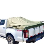 Pickup Truck Bed Tonneau Cover Canvas Canopy for Great Wall Poer Isuzu DMAX Nissan Navara Rich 6
