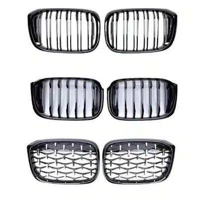 Front Kidney Grille Star Diamond Meteor Style for BMW X4 G02 Radiator Grill Insert Front Kidney Grille Star Diamond Meteor Style for BMW X4 G02 Radiator Grill Insert