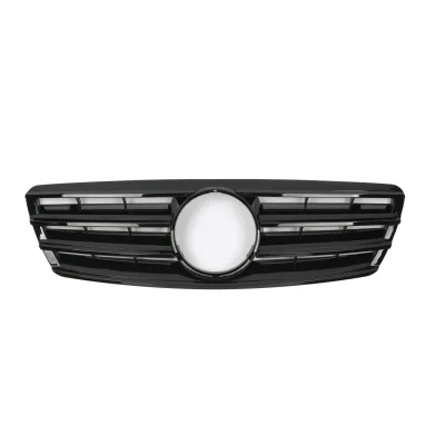 Front Bumper Grille 3-Bar Style Mesh Grille Insert for Mercedes-Benz C-Class W203 2000-2006 Front Bumper Grille 3-Bar Style Mesh Grille Insert for Mercedes-Benz C-Class W203 2000-2006